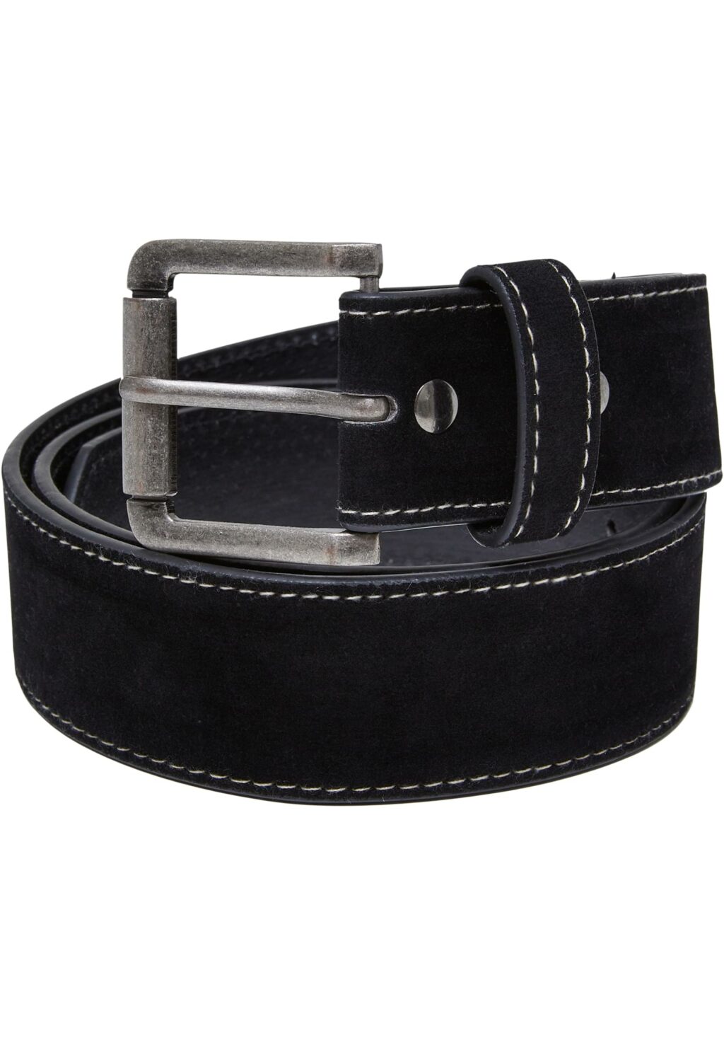 Synthetic Leather Layering Belt black TB6550
