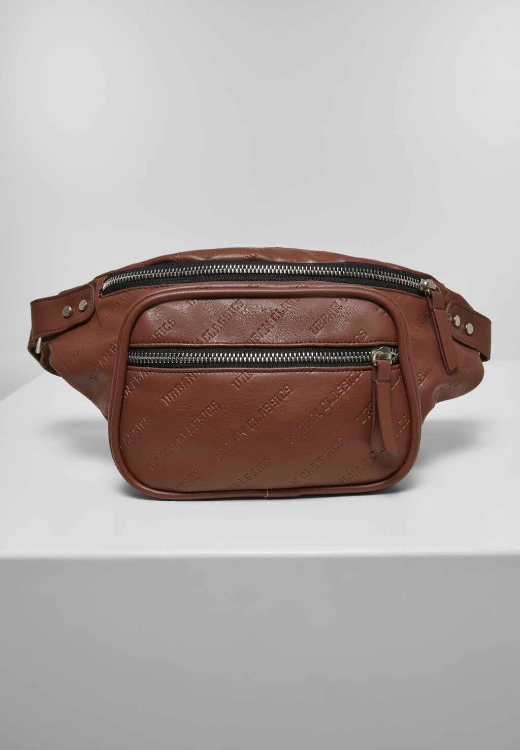 Synthetic Leather Shoulder Bag brown one TB2933