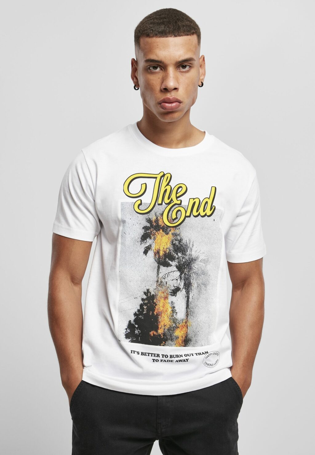 The End Tee white MT1338