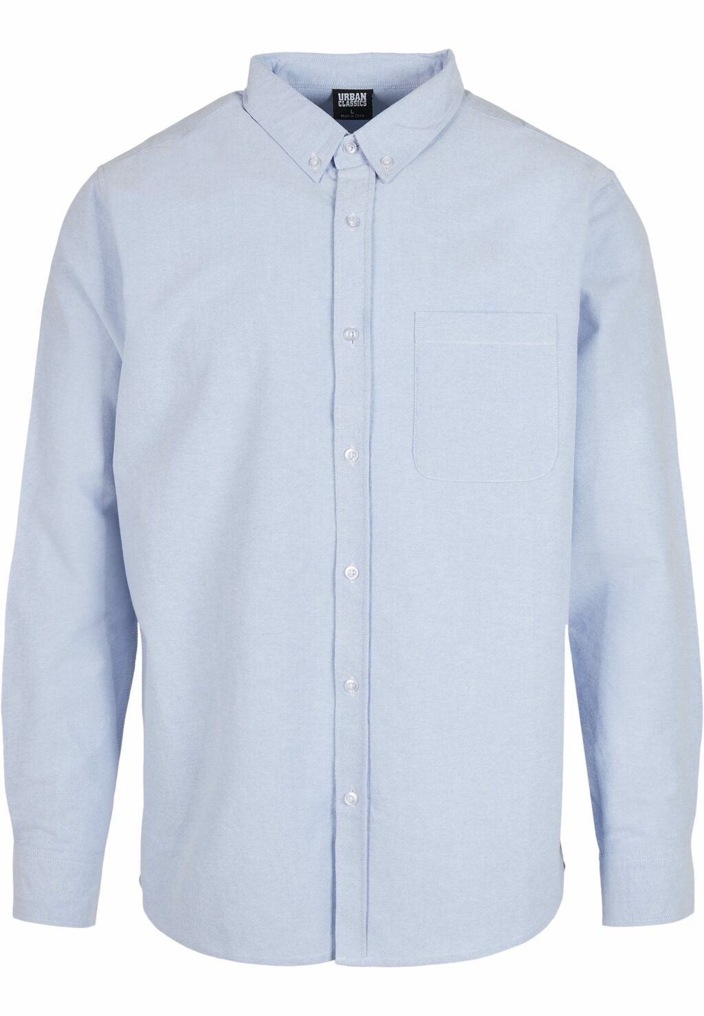 Urban Classics Basic Oxford Shirt blue/wht TB3976