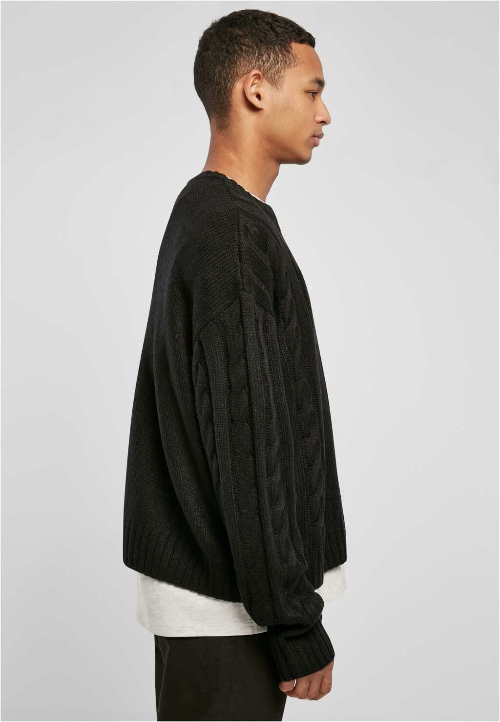 Urban Classics Boxy Sweater black TB5512