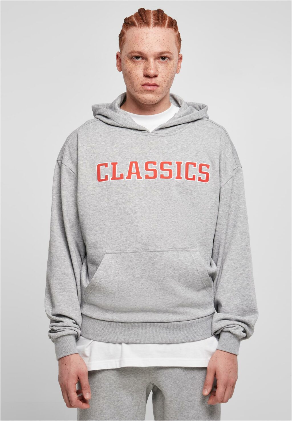 Urban Classics Classics College Hoody grey TB5934