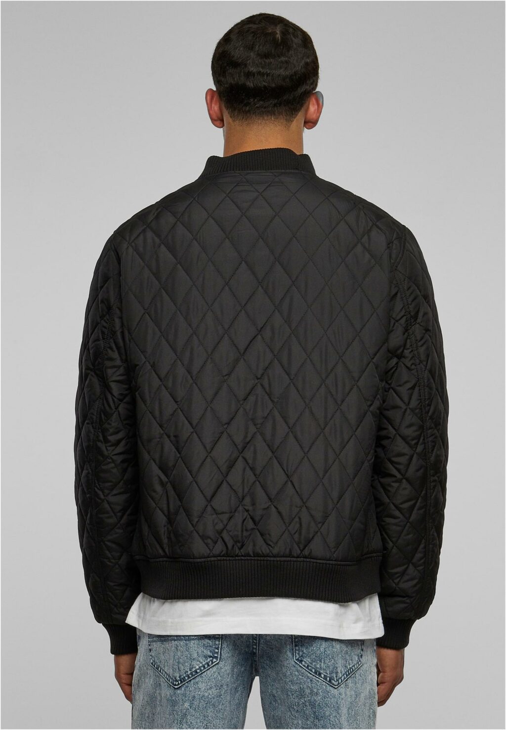 Urban Classics Diamond Quilt Nylon Jacket black TB862
