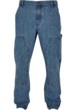 Urban Classics Double Knee Jeans light blue washed TB5590