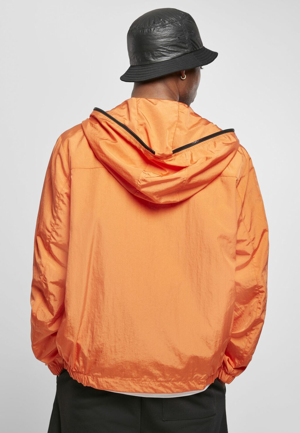 Urban Classics Full Zip Nylon Crepe Jacket mandarin TB4142