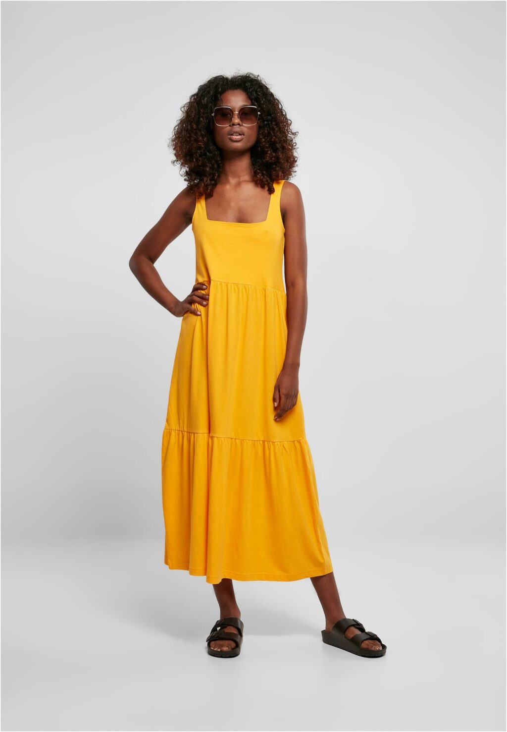 Urban Classics Ladies 7/8 Length Valance Summer Dress magicmango TB4784