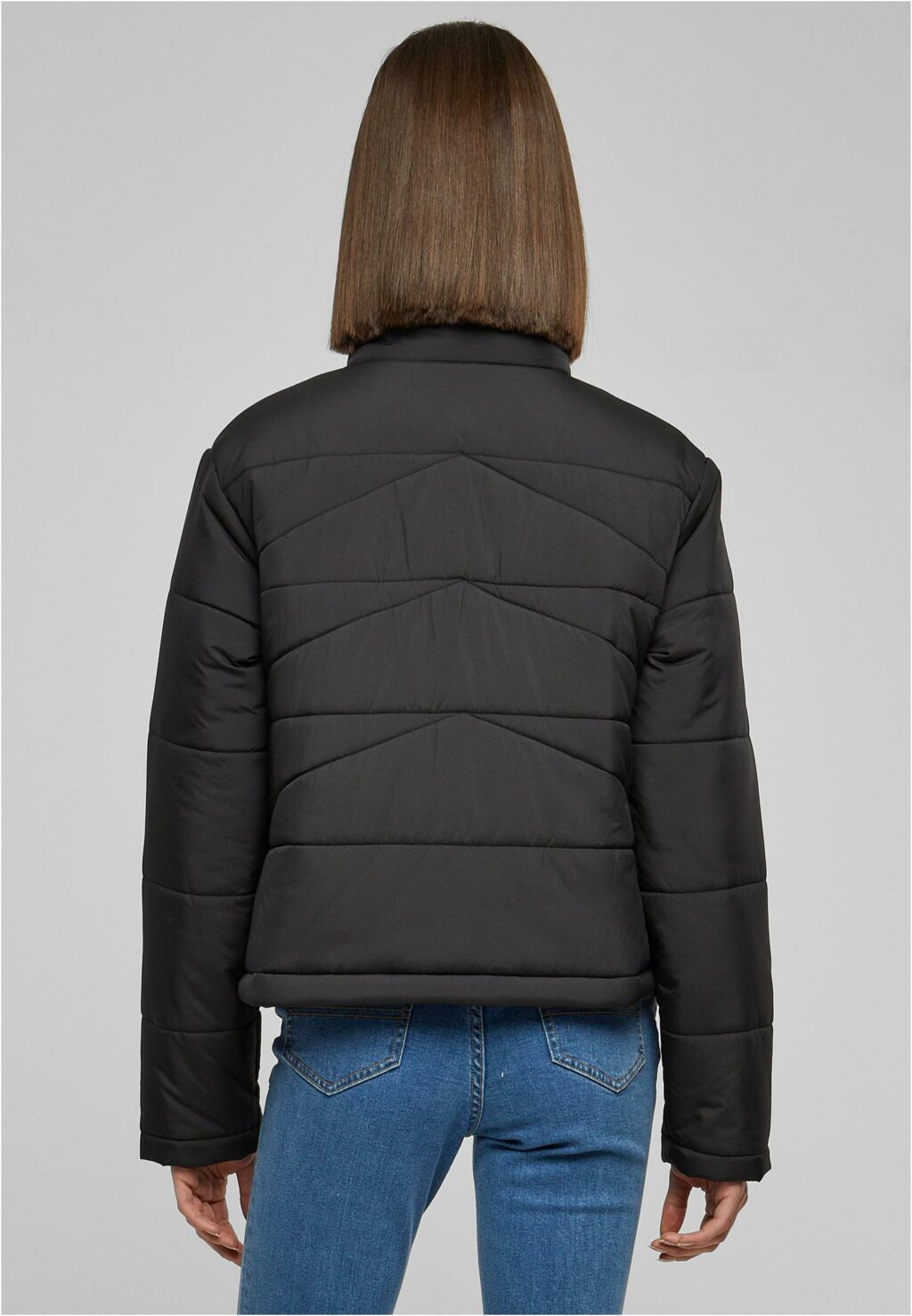 Urban Classics Ladies Arrow Puffer Jacket black TB6074