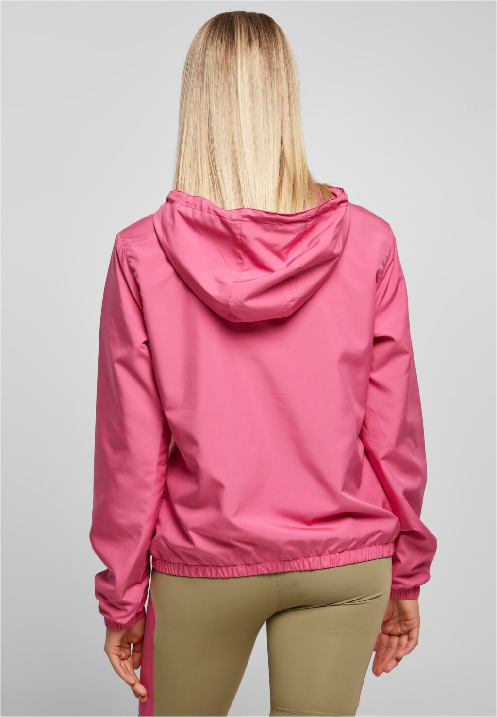 Urban Classics Ladies Basic Pull Over Jacket brightviolet TB2013