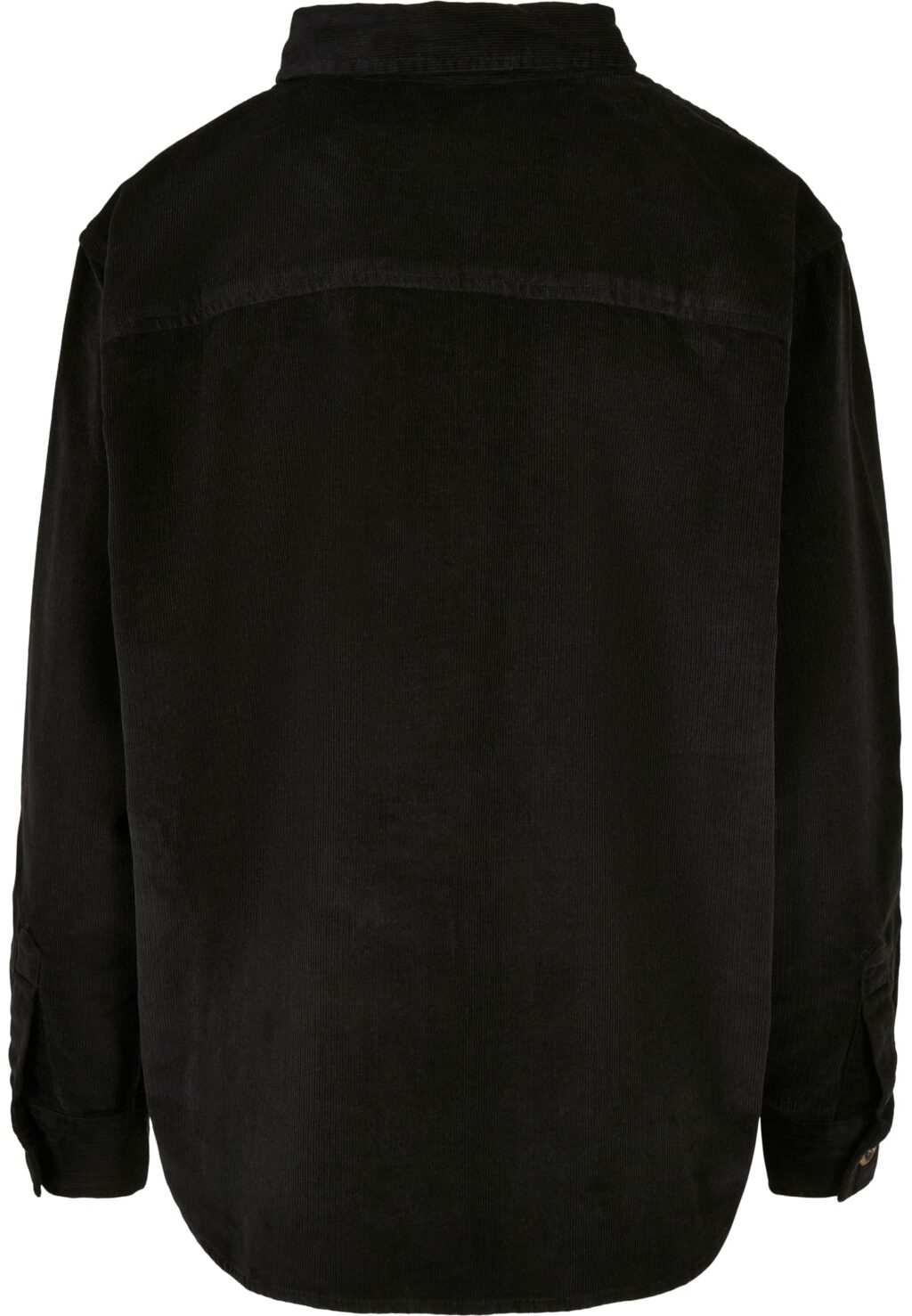 Urban Classics Ladies Corduroy Oversized Shirt black TB3755