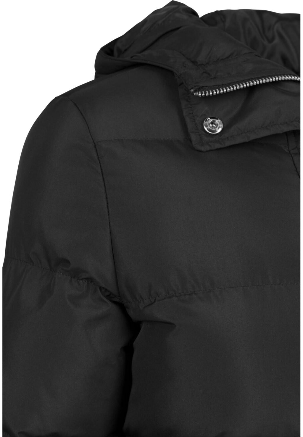 Urban Classics Ladies Hooded Puffer Jacket black TB1756