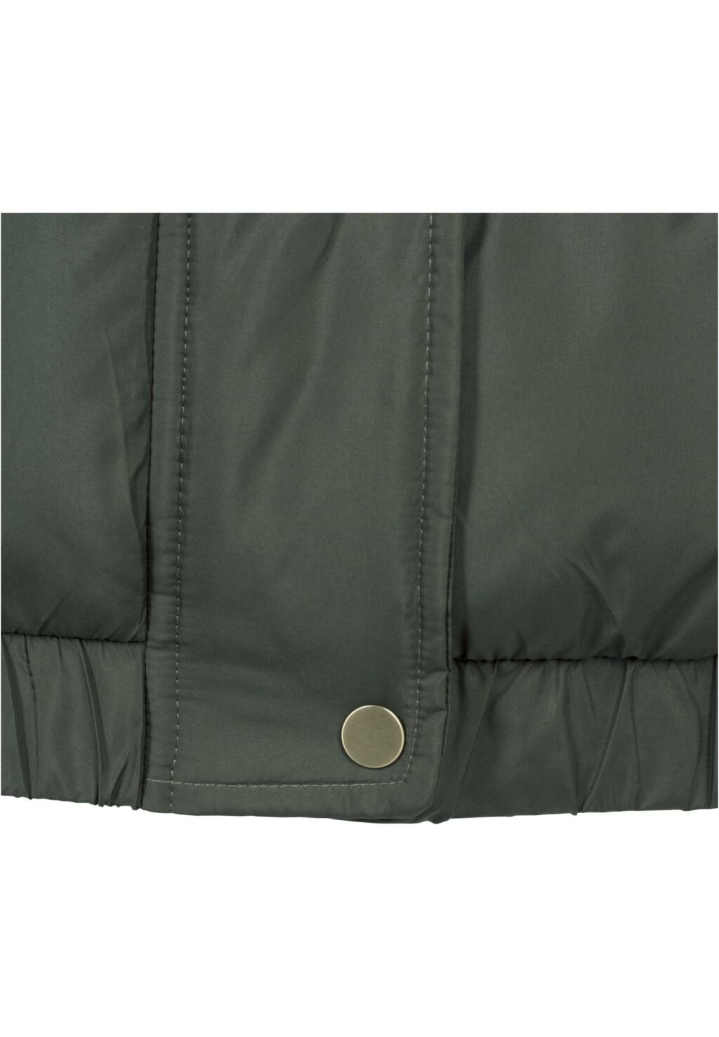 Urban Classics Ladies Hooded Puffer Jacket darkolive TB1756