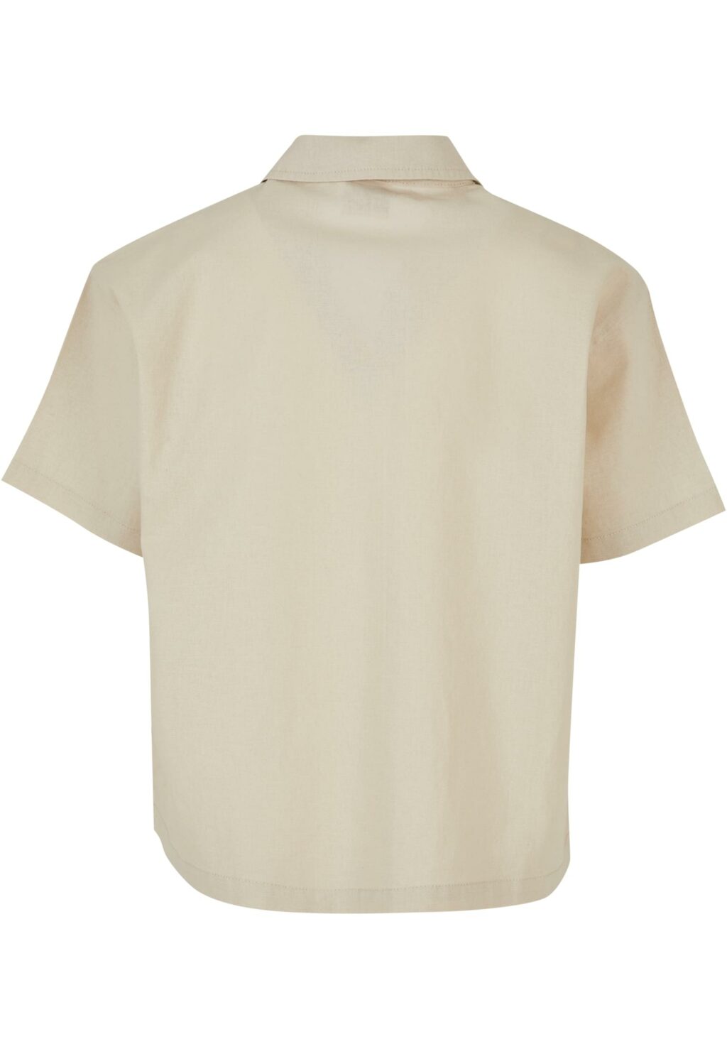 Urban Classics Ladies Linen Mixed Resort Shirt softseagrass TB5994