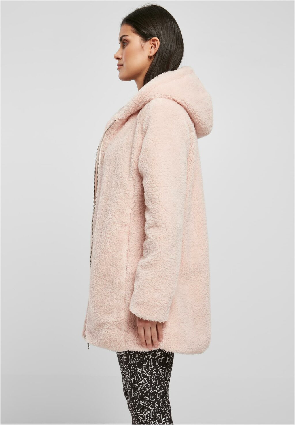 Urban Classics Ladies Sherpa Jacket pink TB1755