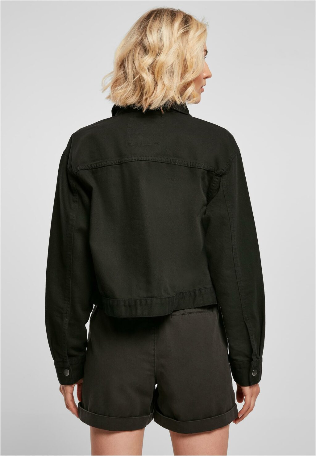 Urban Classics Ladies Short Boxy Worker Jacket black TB4781