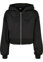 Urban Classics Ladies Short Oversized Zip Jacket black TB4766
