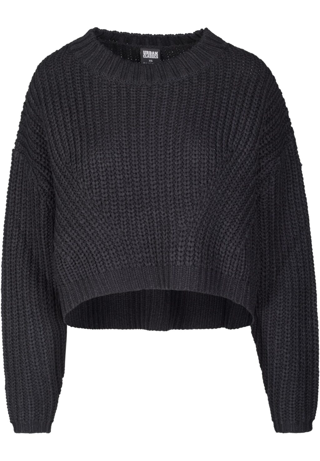 Urban Classics Ladies Wide Oversize Sweater black TB2359