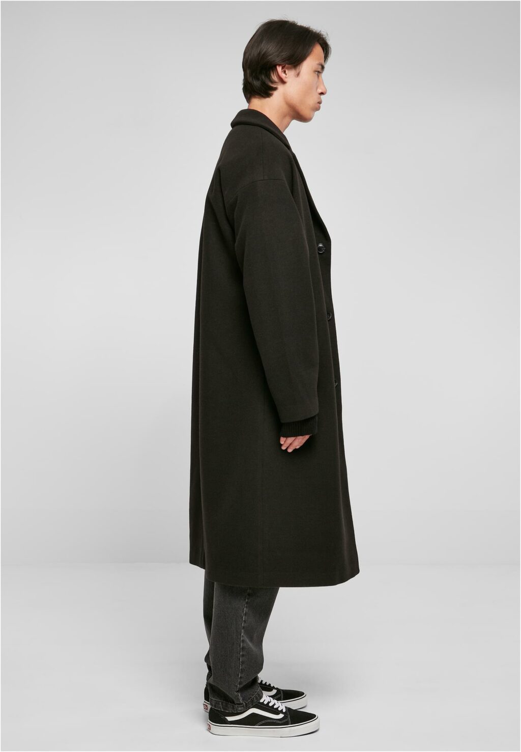 Urban Classics Long Coat black TB5541