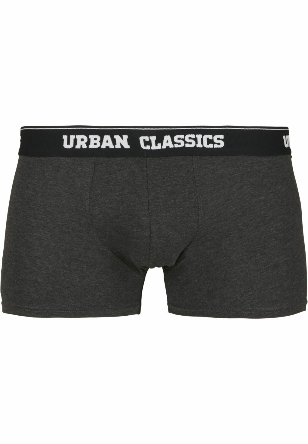 Urban Classics Men Boxer Shorts 2-Pack black/charcoal TB1277