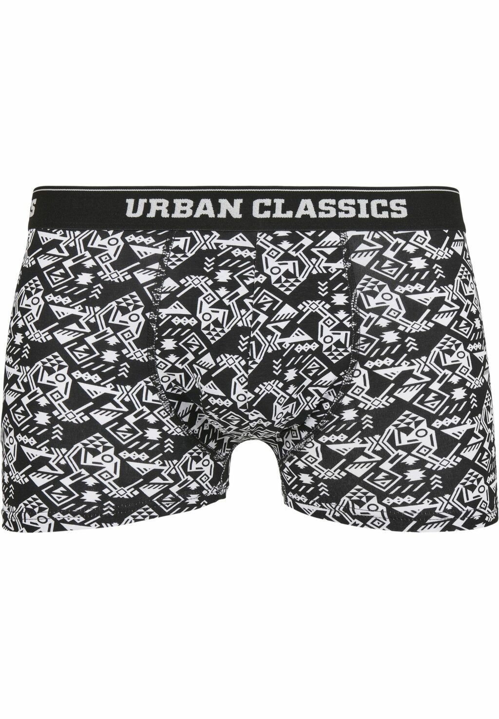 Urban Classics Organic Boxer Shorts 2-Pack detail aop+black TB4416