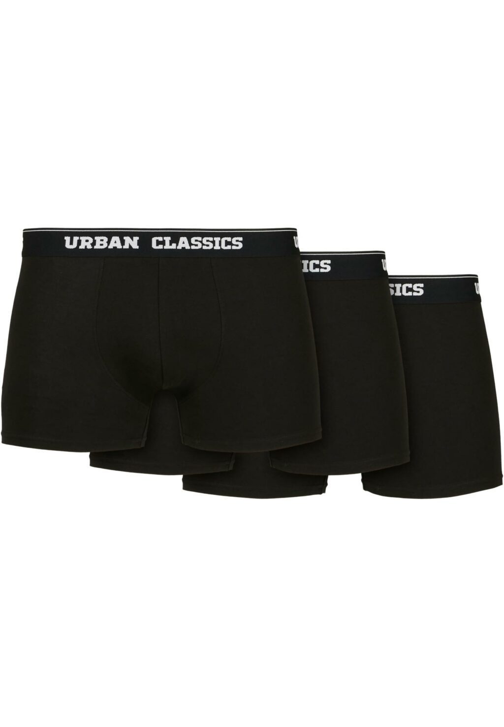 Urban Classics Organic Boxer Shorts 3-Pack black+black+black TB3838