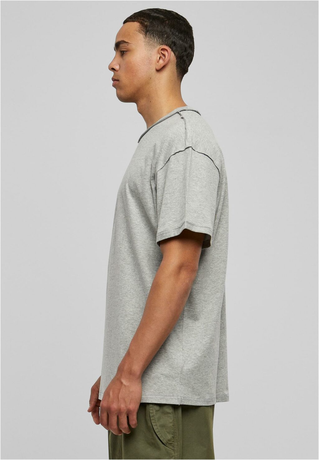 Urban Classics Oversized Inside Out Tee grey TB5935