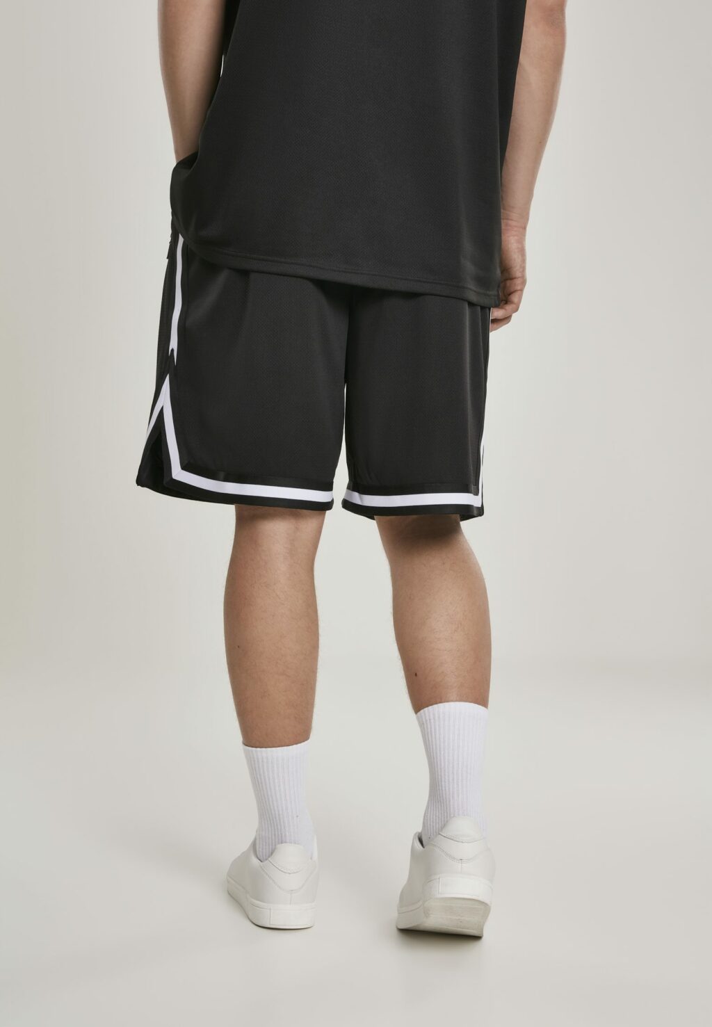 Urban Classics Premium Stripes Mesh Shorts black TB2891