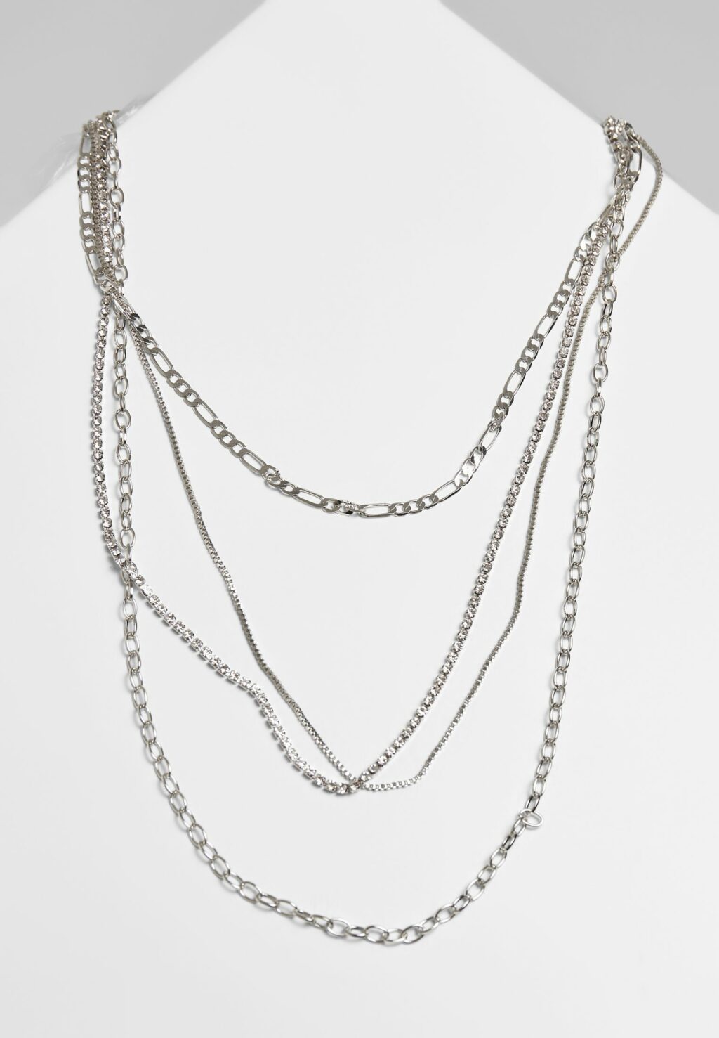 Valeria Layering Necklace silver one TB3883