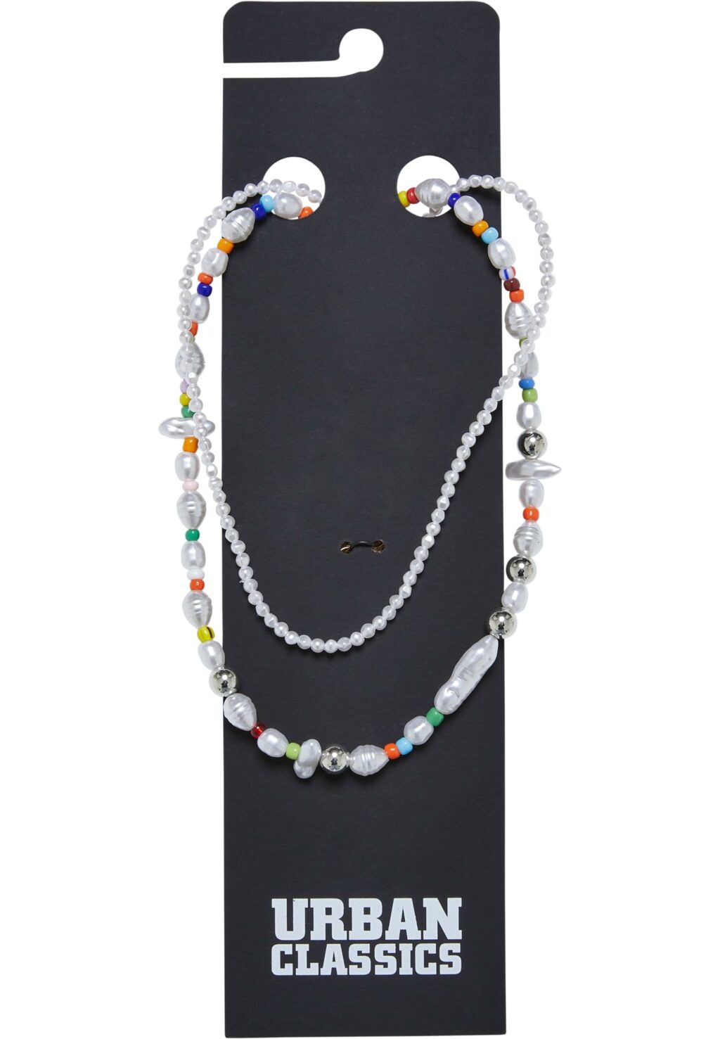 Various Pearl Layering Necklace 2-Pack multicolor one TB6469