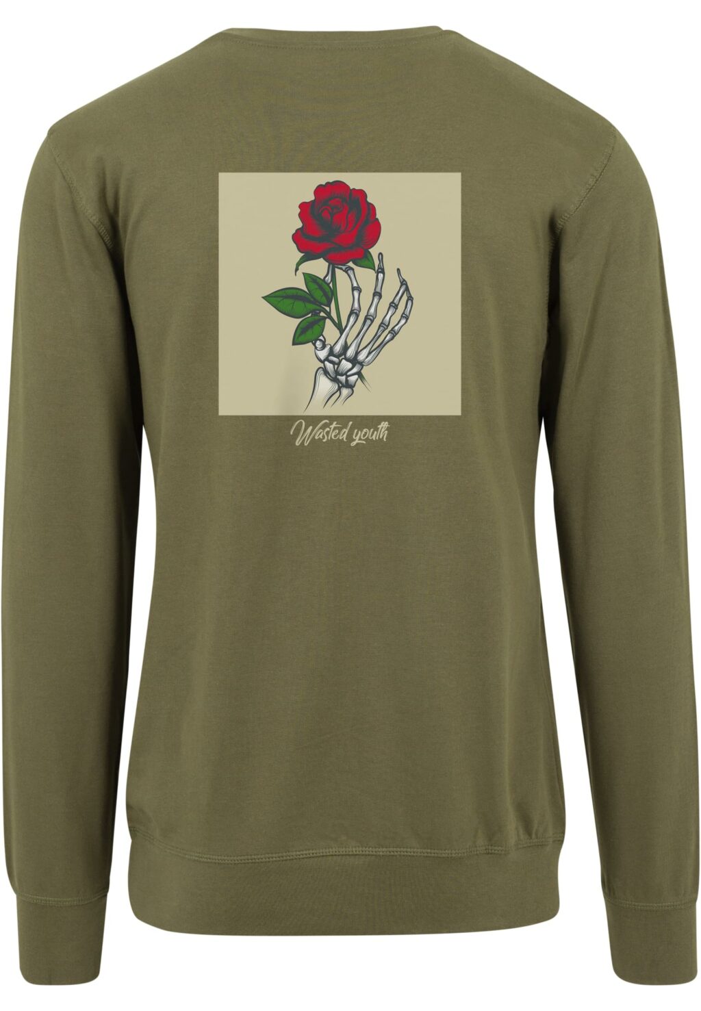 Wasted Youth Crewneck olive MT2660