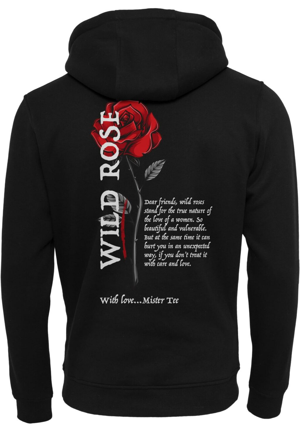 Wild Rose Hoody black MT2708