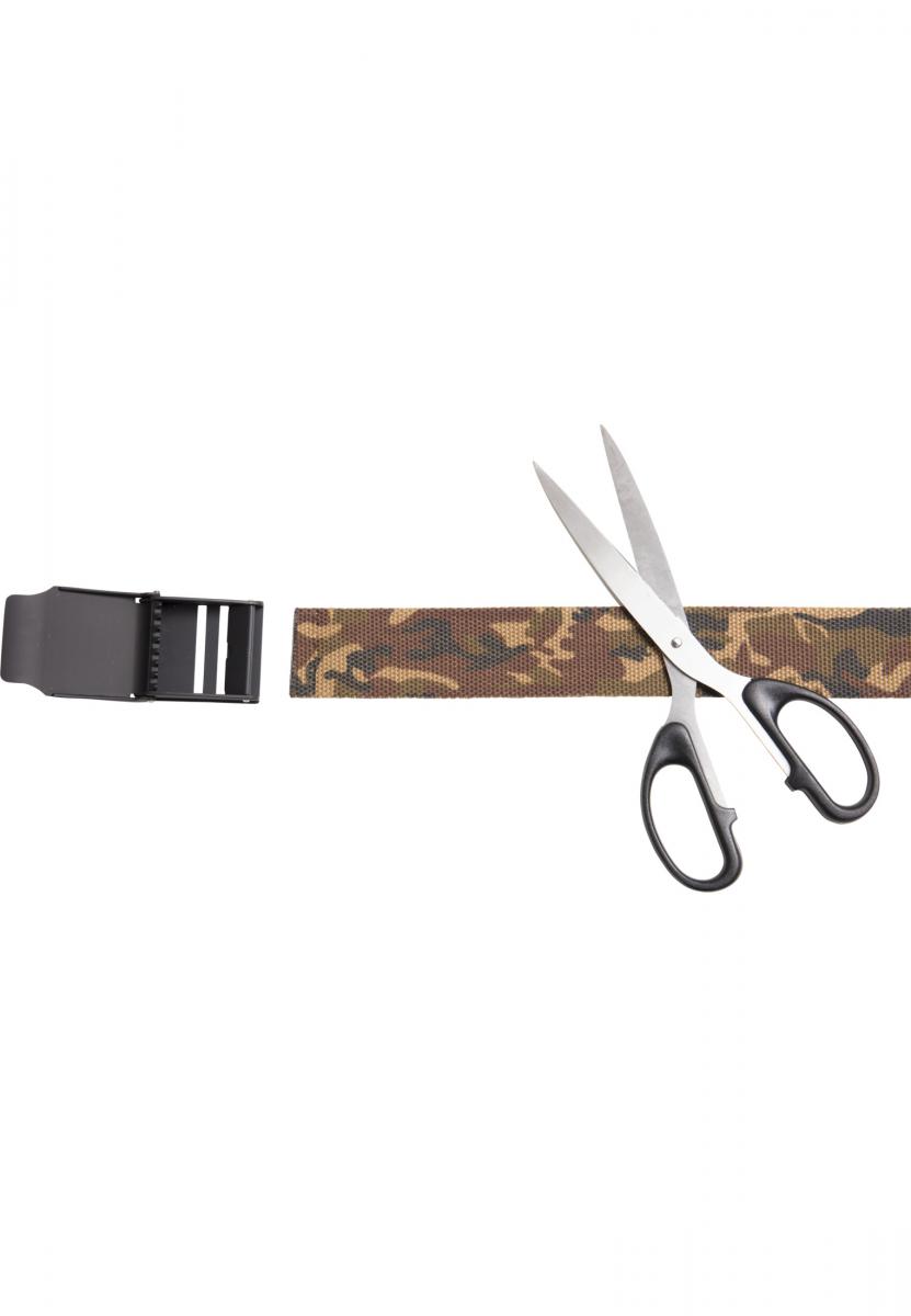 Woven Belt Rubbered Touch UC wood camo TB2171