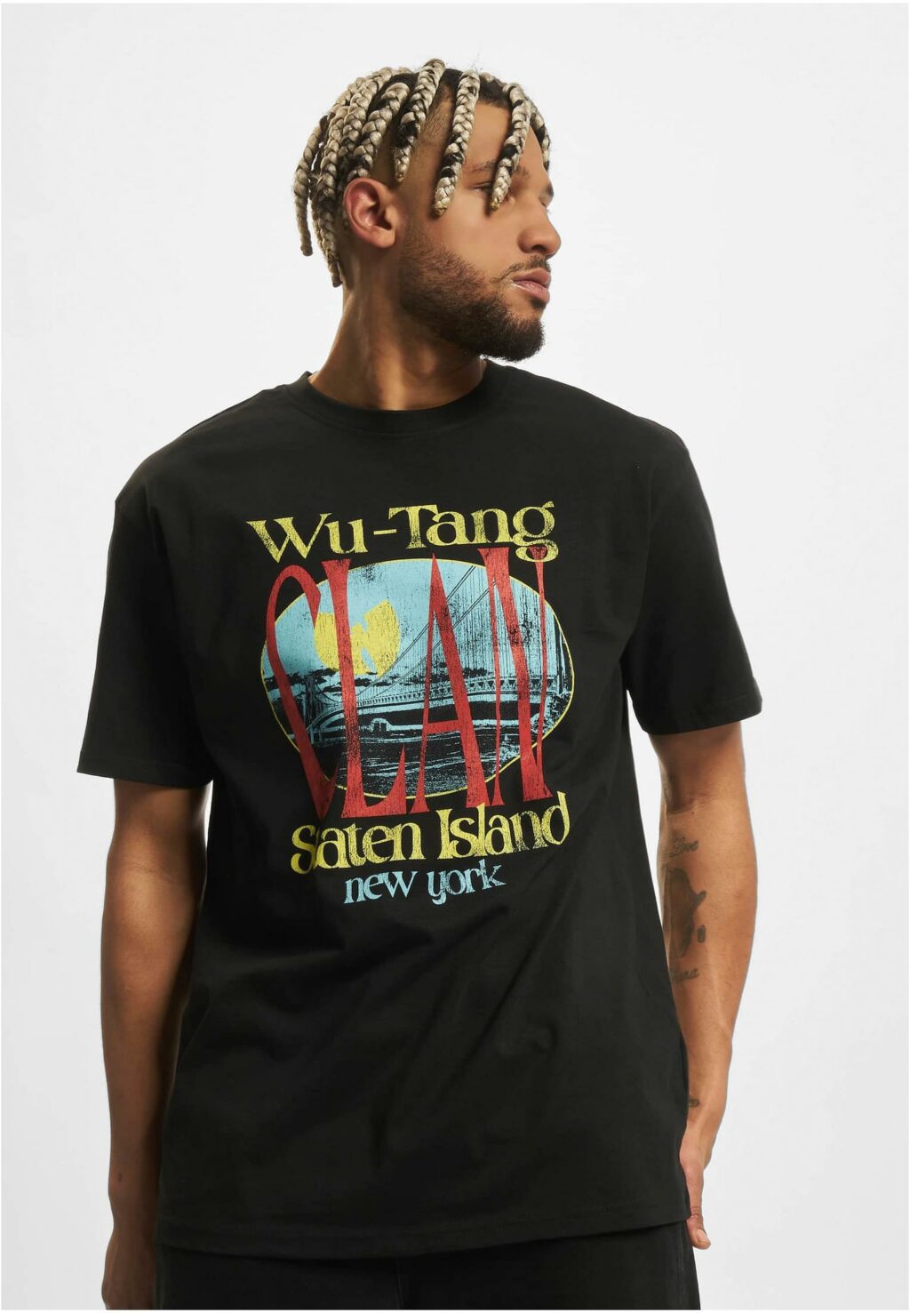 Wu Tang Staten Island Oversize Tee black MT2088
