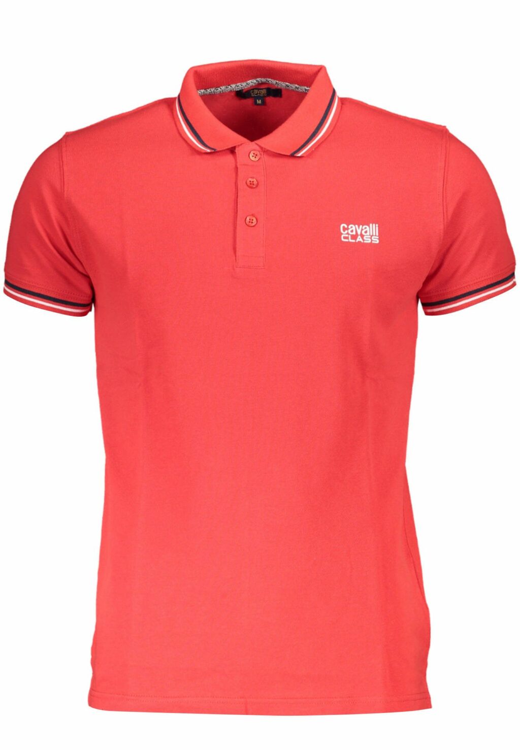 CAVALLI CLASS POLO SHORT SLEEVE MAN RED QXT64T-KB002_ROSSO_02000