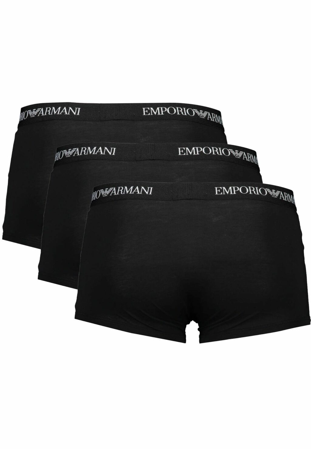 EMPORIO ARMANI MEN'S BLACK BOXER 111610-CC722_NERO_21320