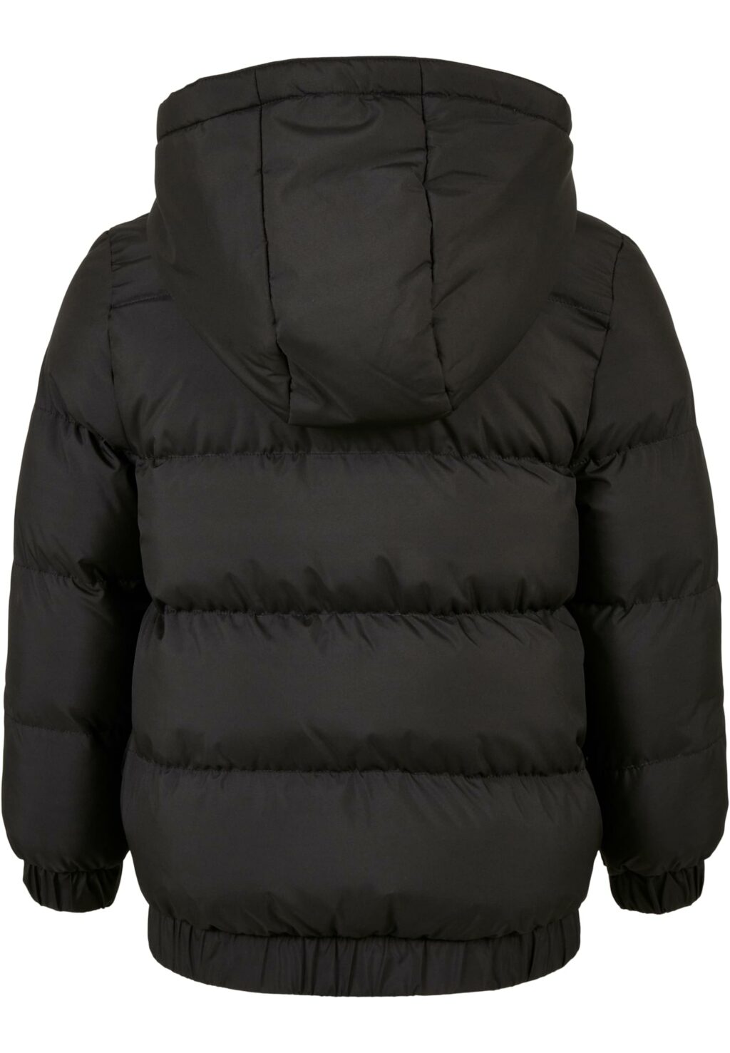 Girls Hooded Puffer Jacket black UCK1756