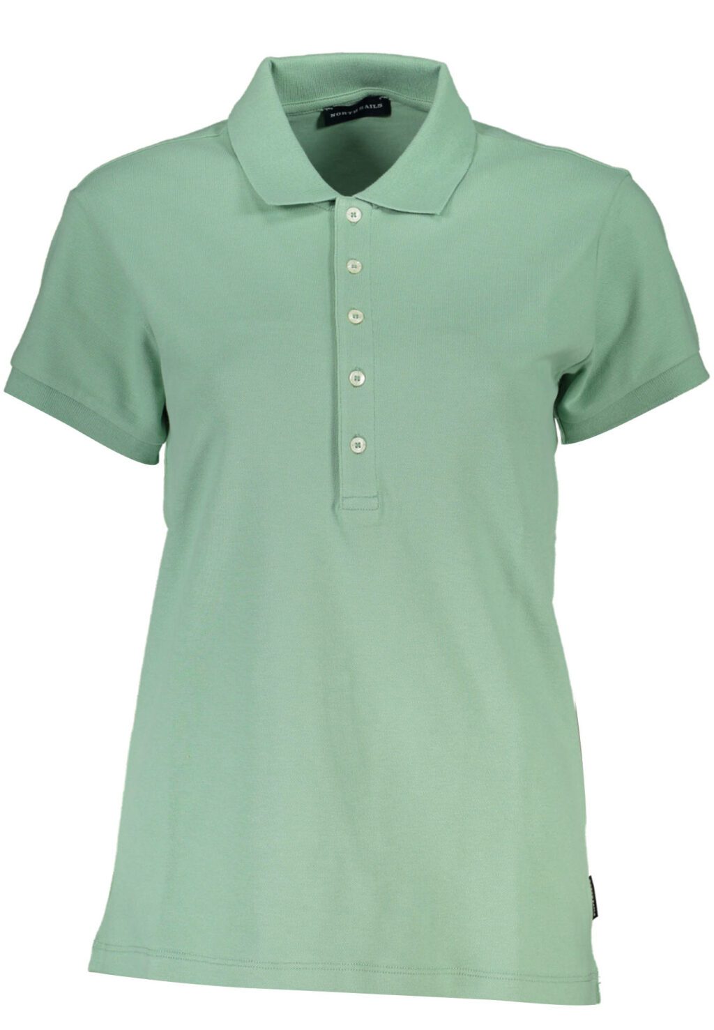 NORTH SAILS POLO SHORT SLEEVE WOMAN GREEN 094164-000_VERDE_0405