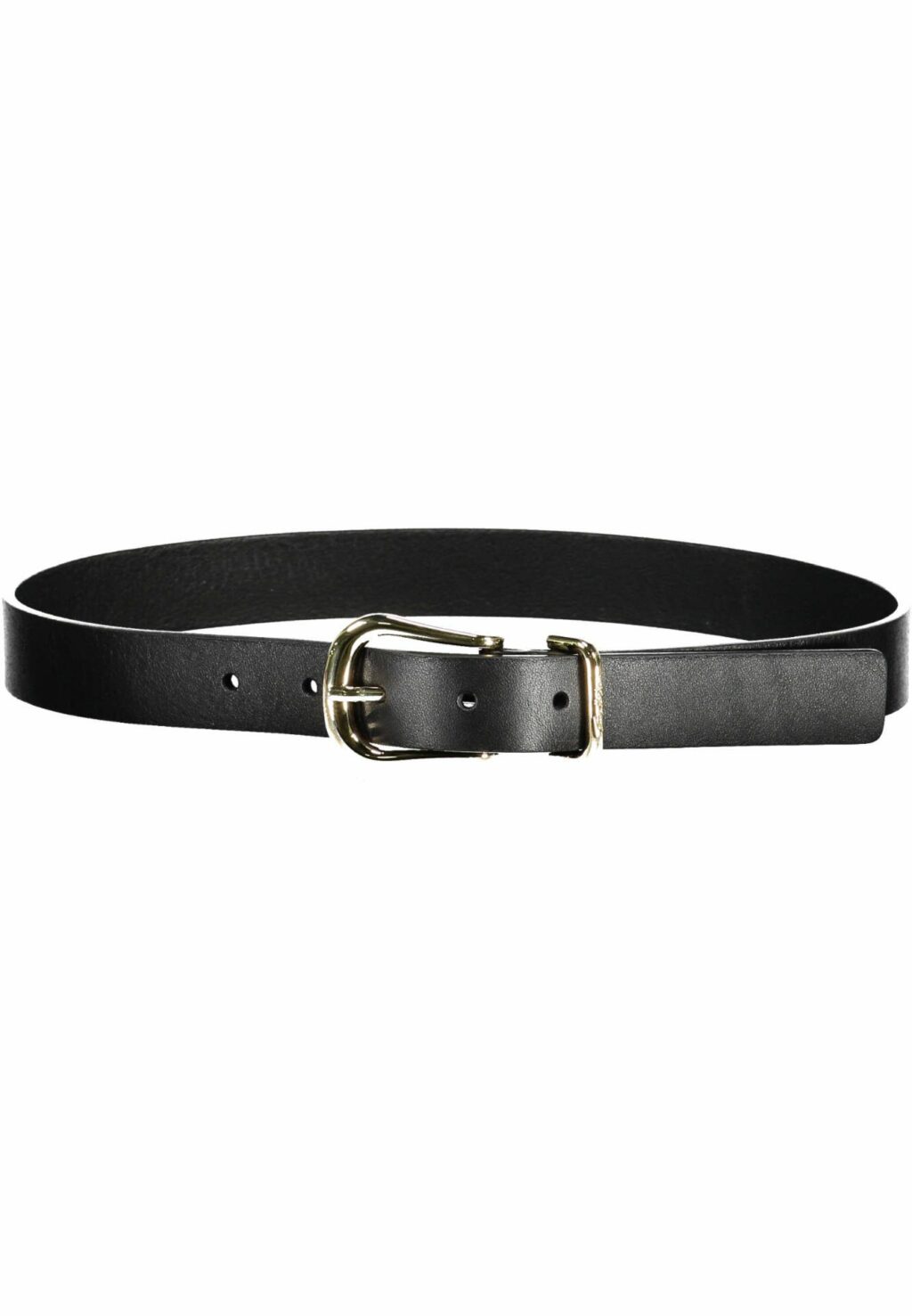 TOMMY HILFIGER BLACK WOMEN'S LEATHER BELT AW0AW12147_NERO_BDS