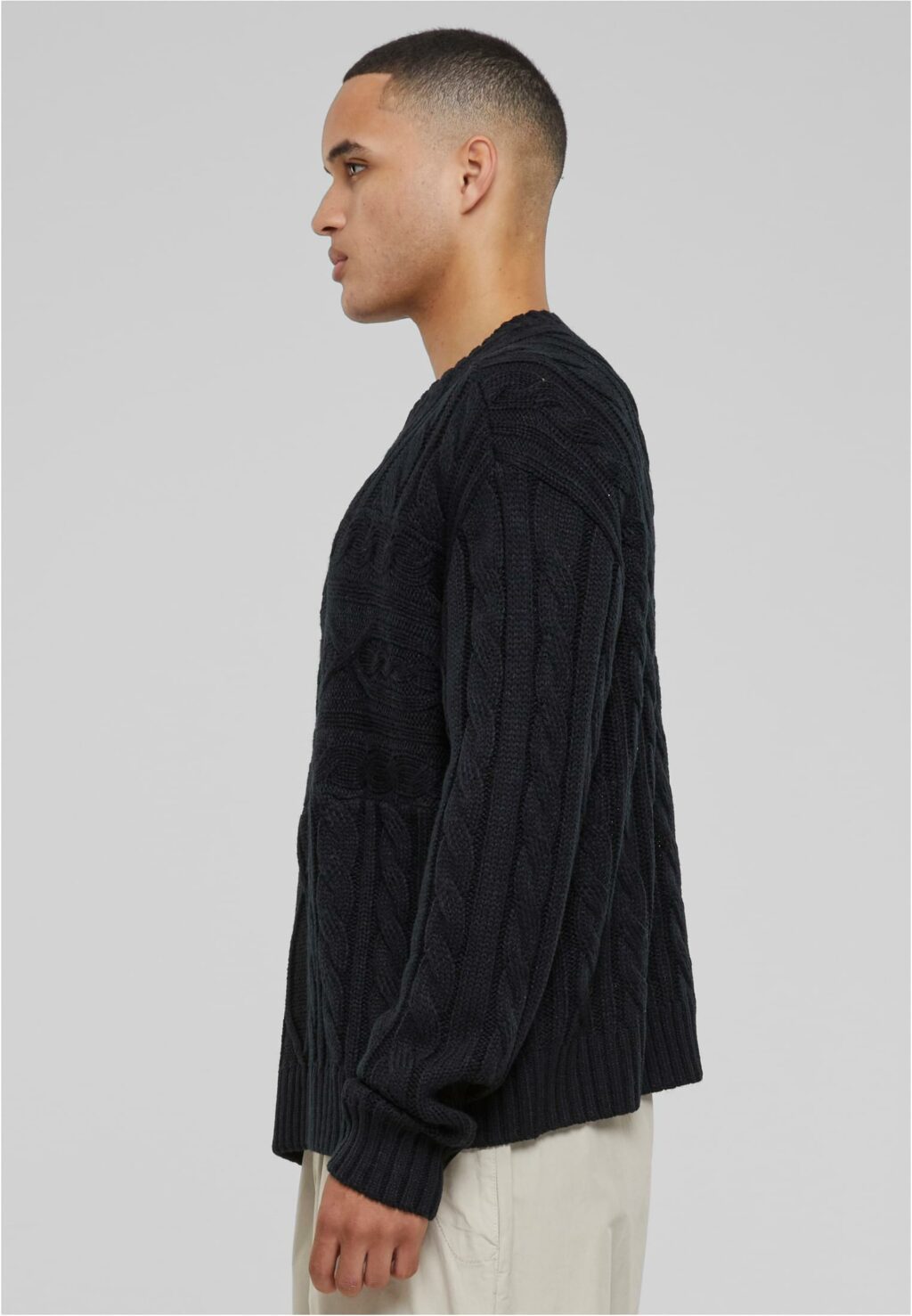 Urban Classics Set In Boxy Sweater black TB6338