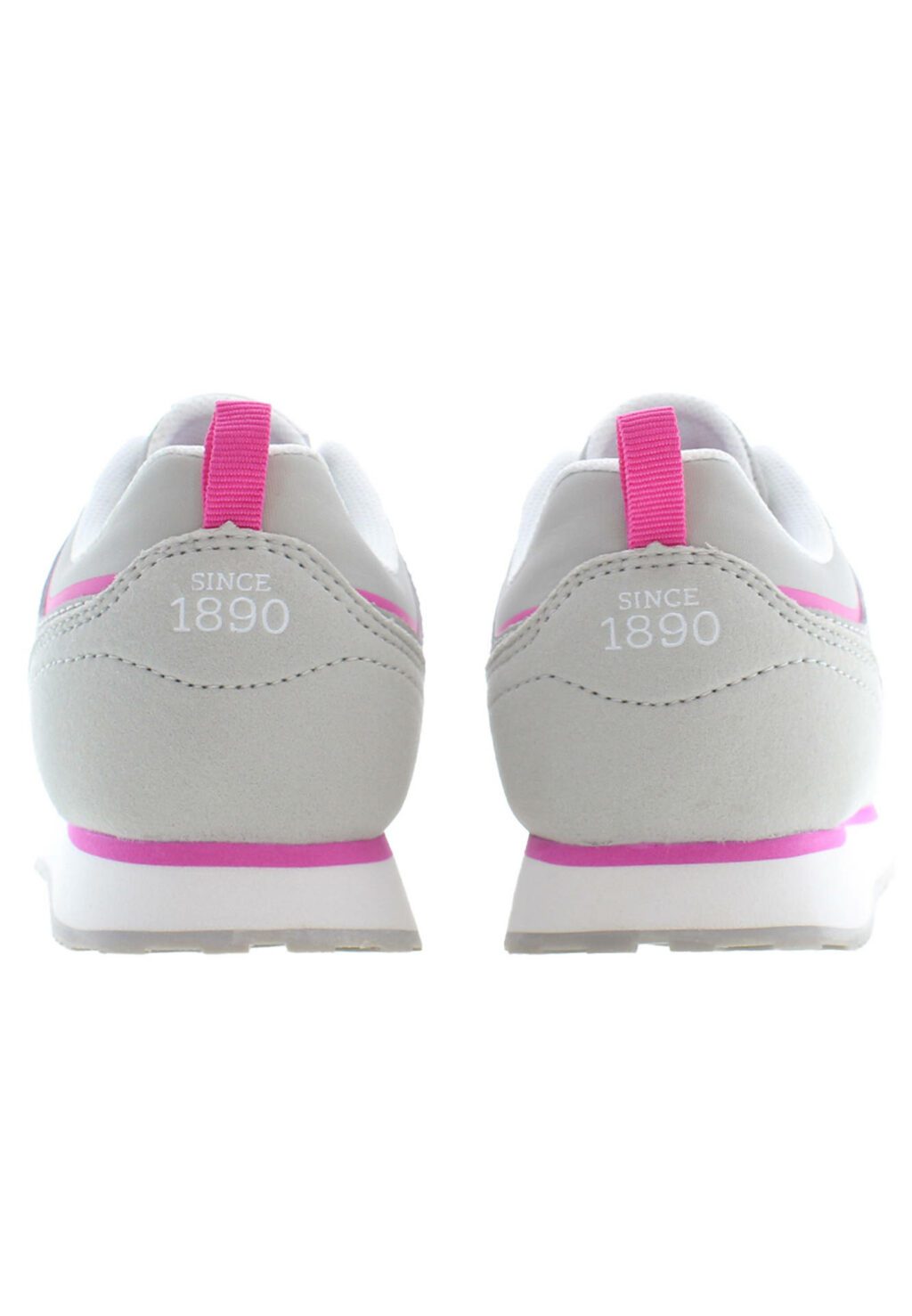 US POLO BEST PRICE GRAY GIRL SPORT SHOES NOBIK010K3NH1_GRIGIO_LGR-FUX01