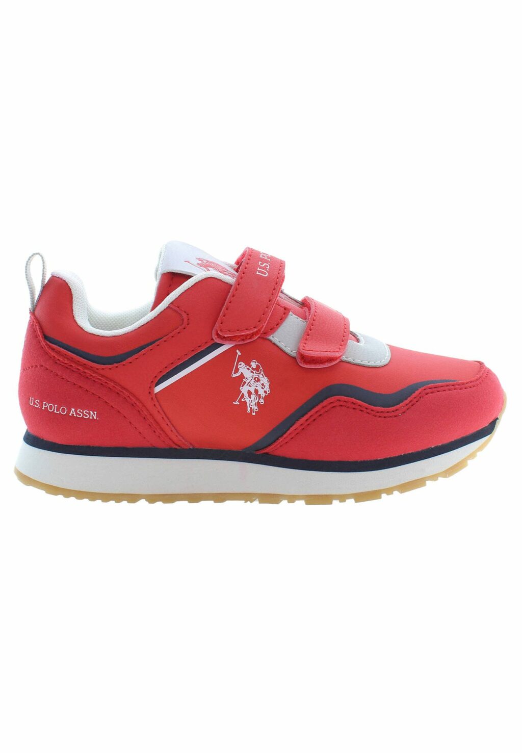 US POLO BEST PRICE RED SPORTS SHOES FOR KIDS NOBIK009K3NH1_ROSSO_RED-DBL02