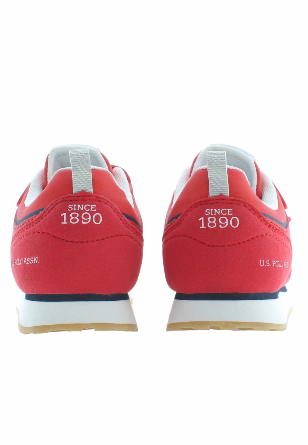 US POLO BEST PRICE RED SPORTS SHOES FOR KIDS NOBIK009K3NH1_ROSSO_RED-DBL02