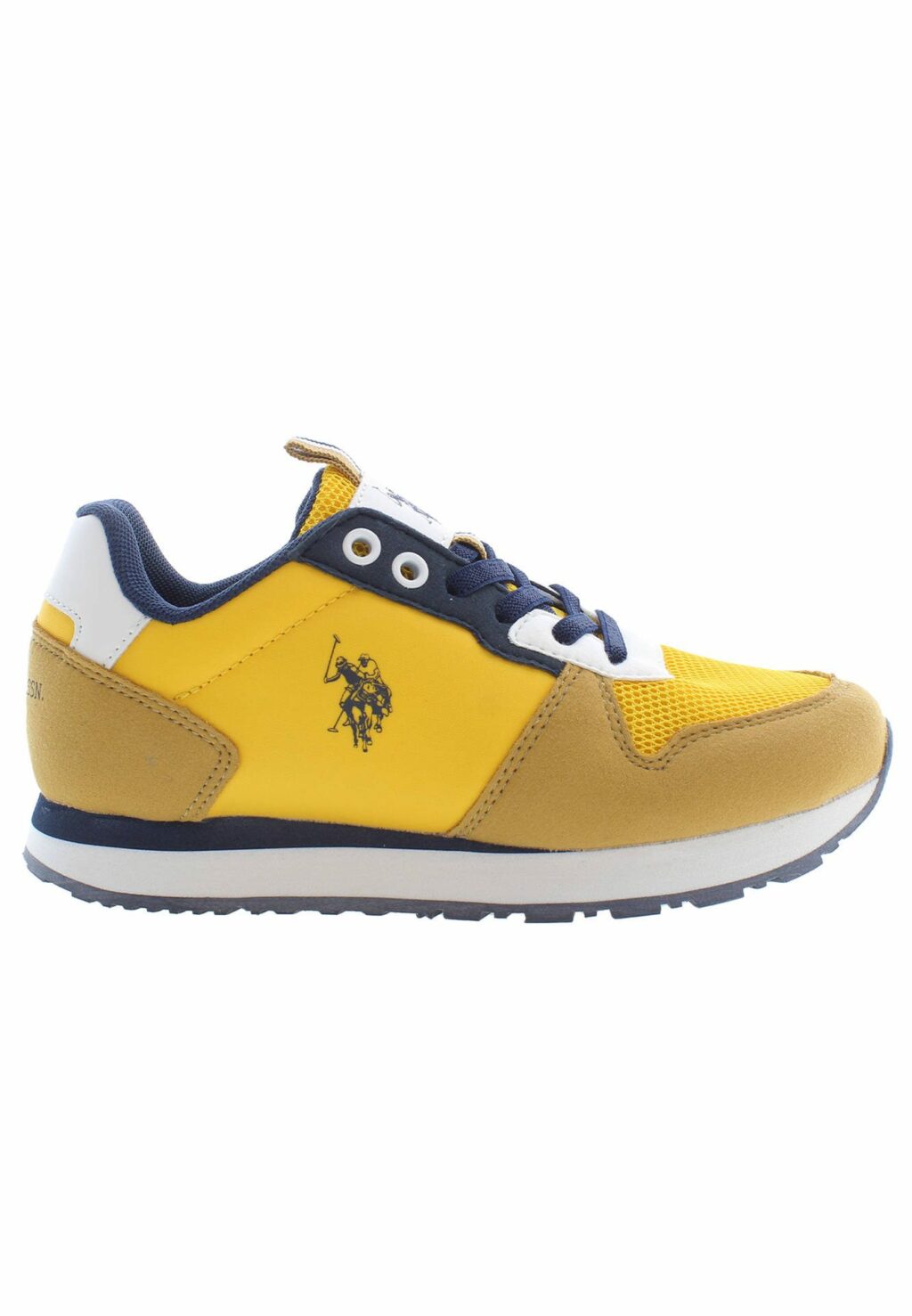 US POLO BEST PRICE YELLOW KIDS SPORT SHOES NOBIK008K3TH1_GIALLO_YEL