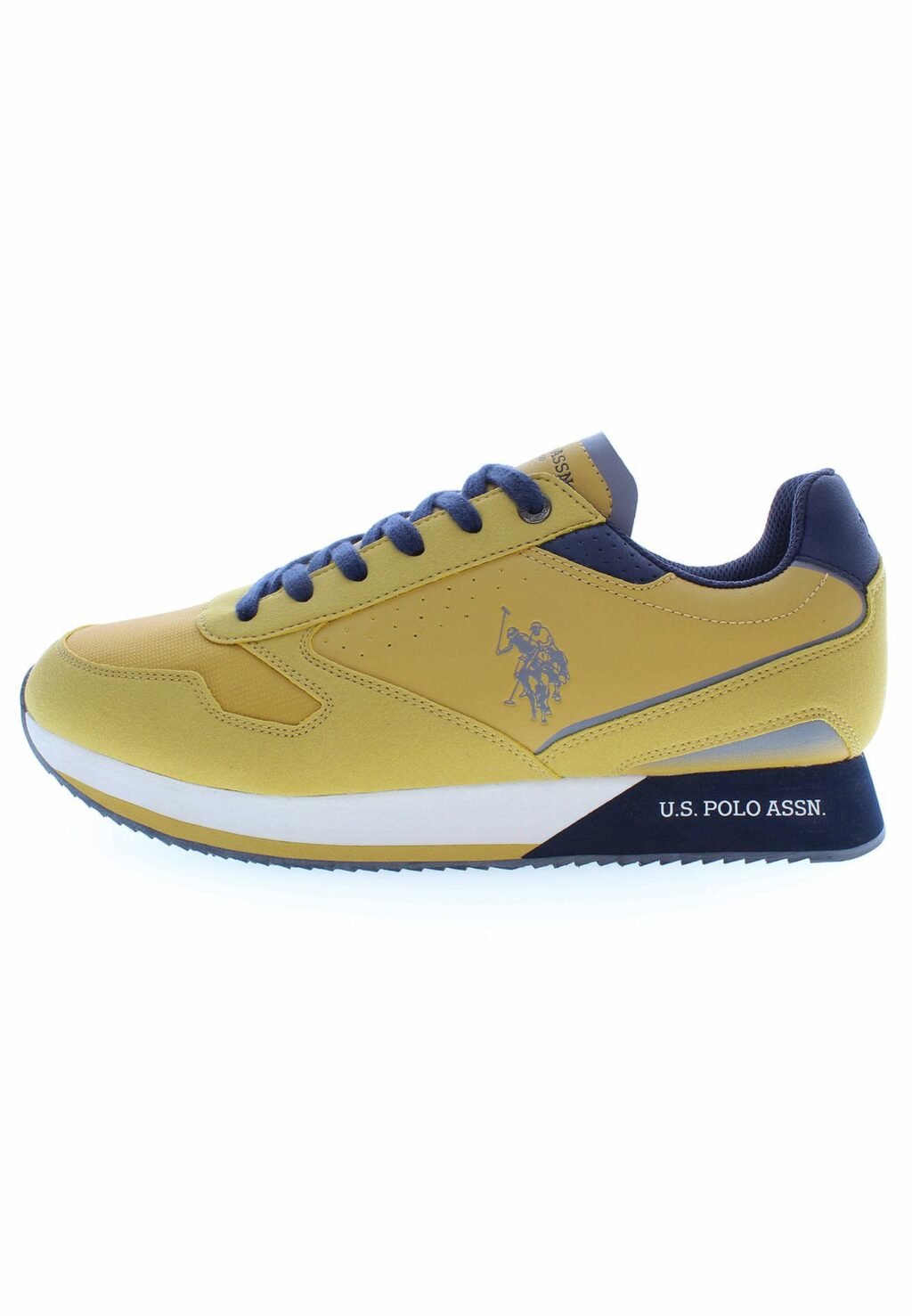 US POLO BEST PRICE YELLOW MEN'S SPORTS SHOES NOBIL003MBHY3_GIALLO_YEL001