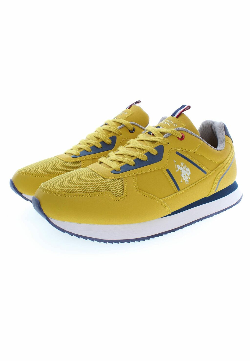 US POLO BEST PRICE YELLOW MEN'S SPORTS SHOES NOBIL004MBYM1_GIALLO_YEL001