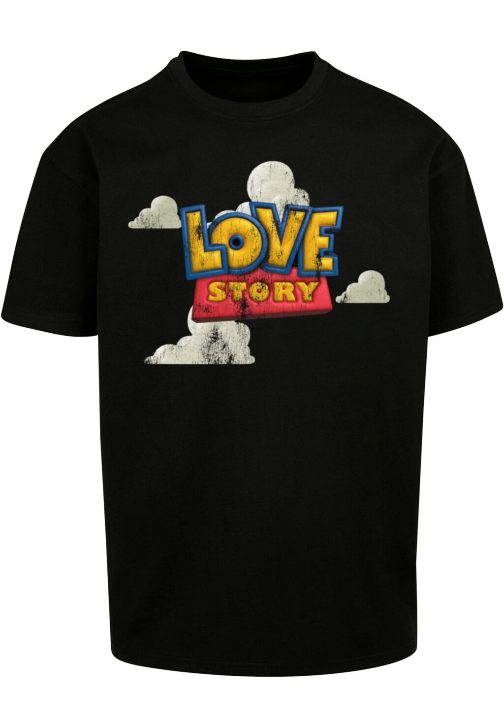 Love Story Heavy Oversize Tee black MT3011