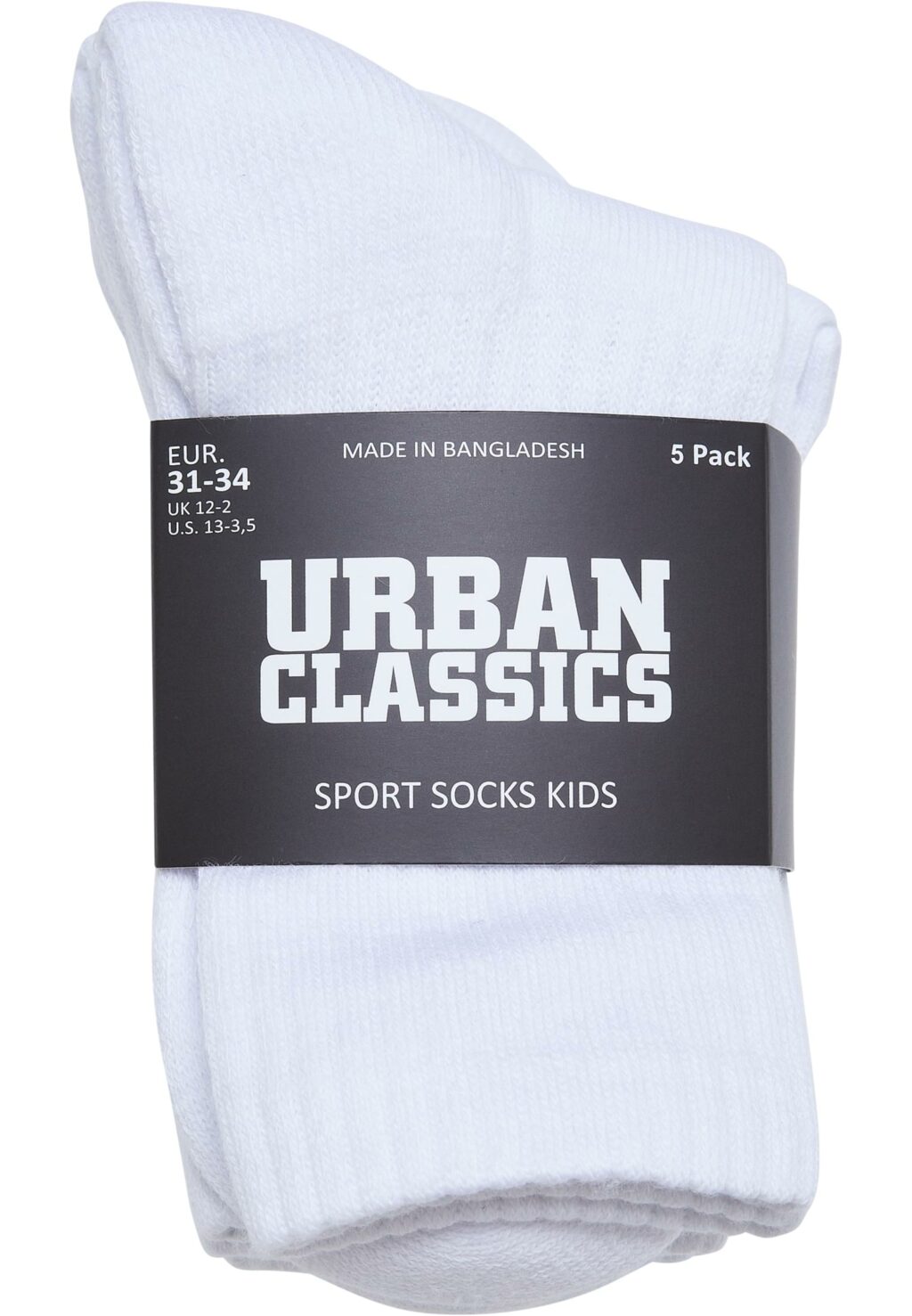 Sport Socks Kids 5-Pack white UCK1471