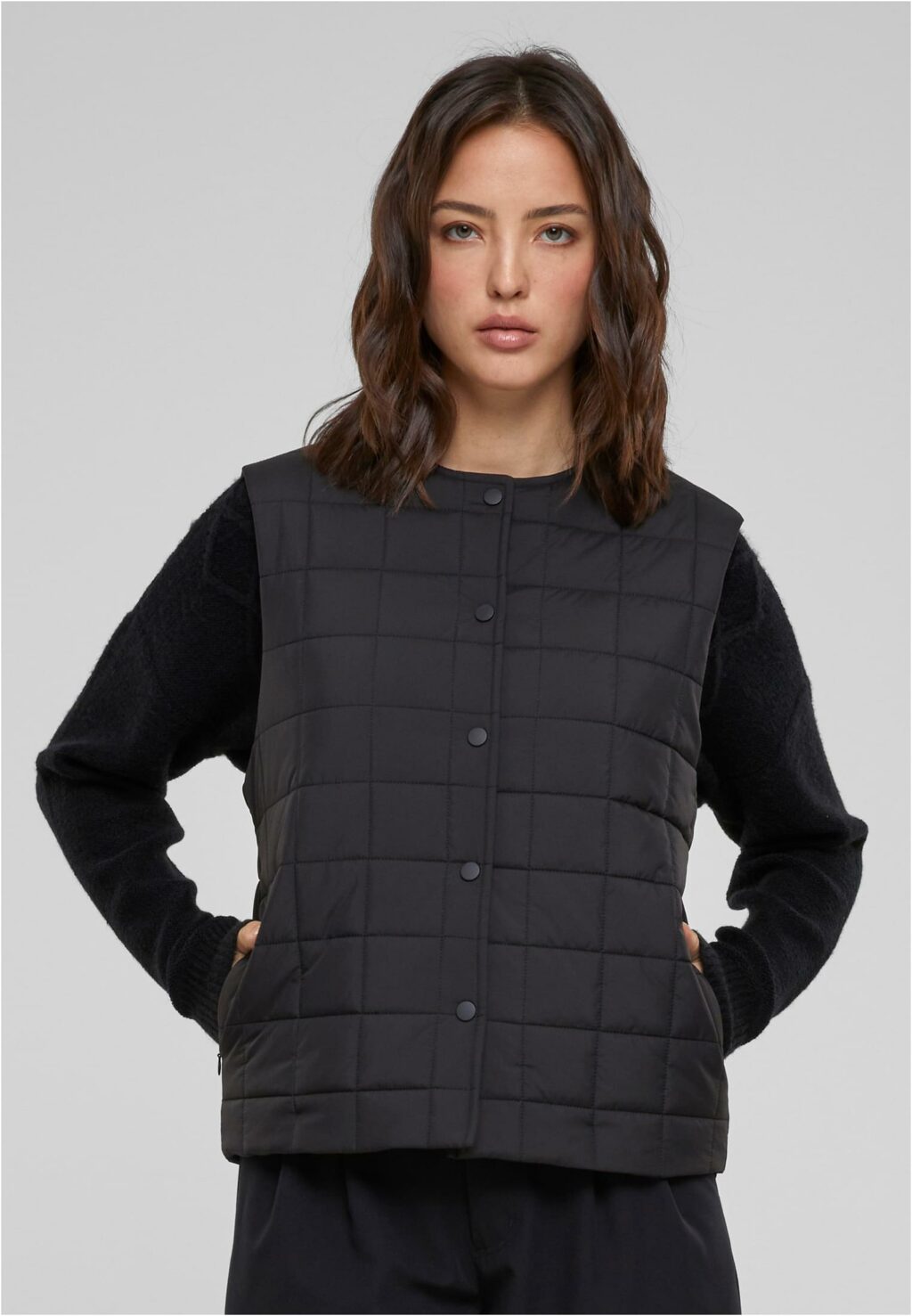 Urban Classics Ladies Liner Vest black TB6149