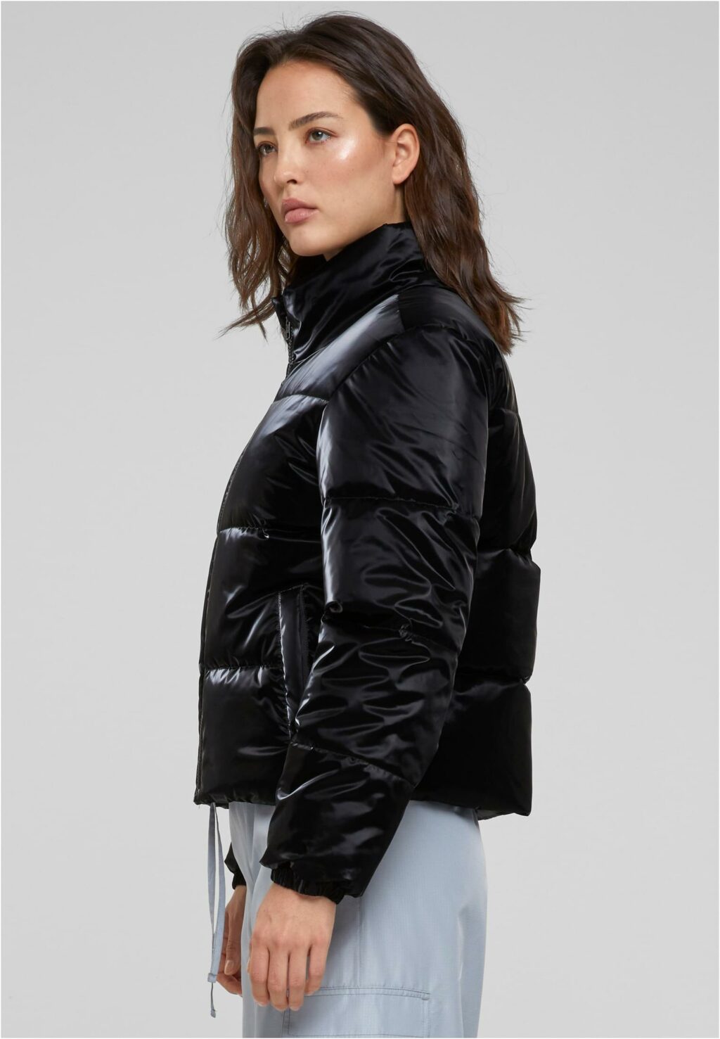 Urban Classics Ladies Shark Skin Puffer Jacket black TB6146