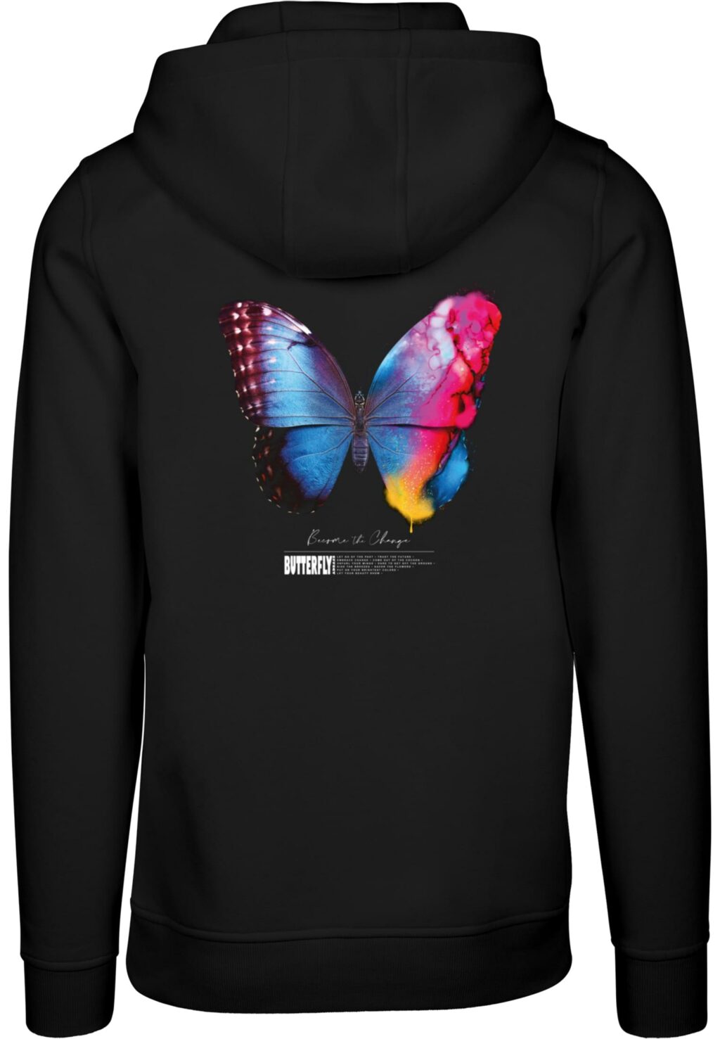 Become the Change Butterfly 2.0 Hoody black MT3027
