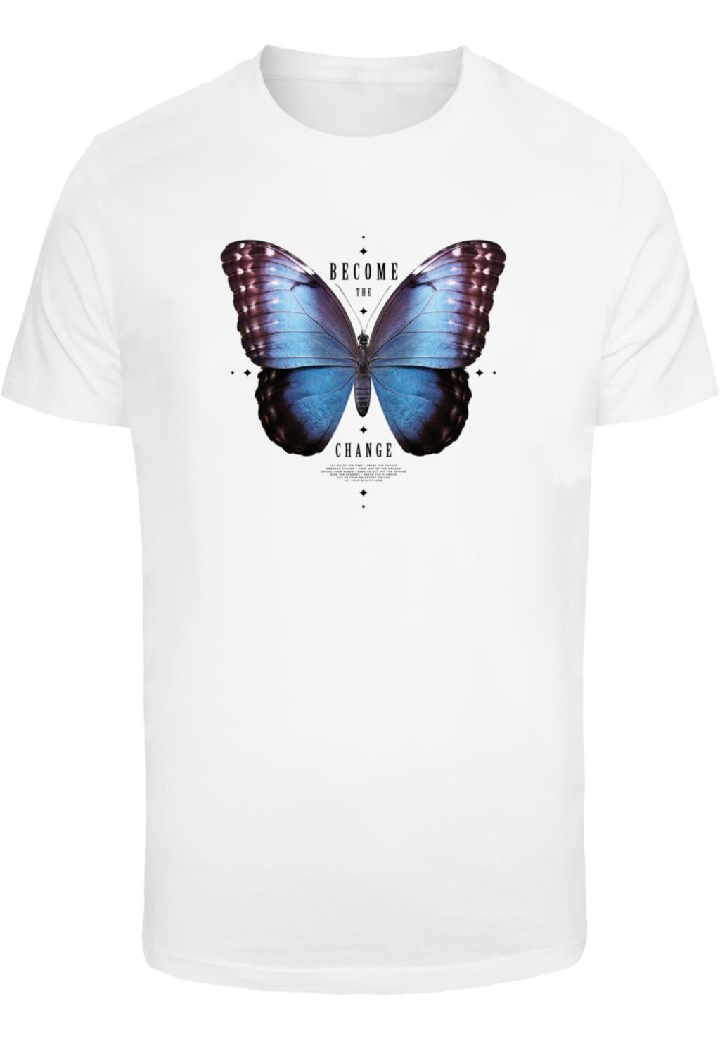 Become the Change Butterfly Tee white MT3028